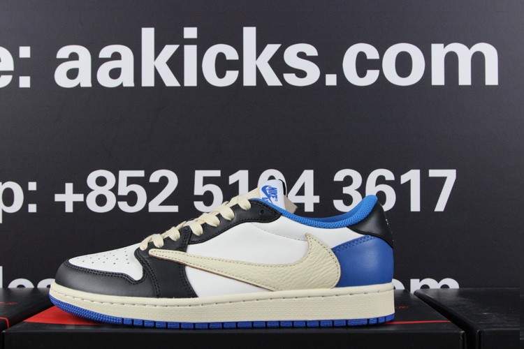 Air Jordan 1 Low Travis Scott x Fragment DM7866-140