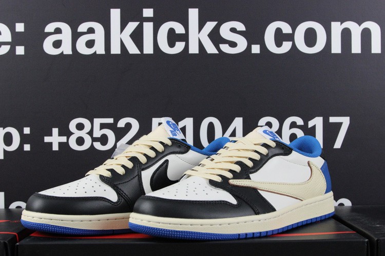 Air Jordan 1 Low Travis Scott x Fragment DM7866-140