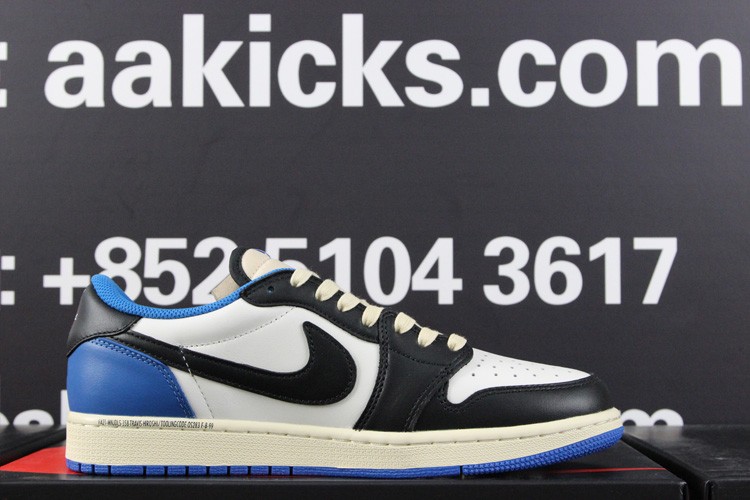 Air Jordan 1 Low Travis Scott x Fragment DM7866-140