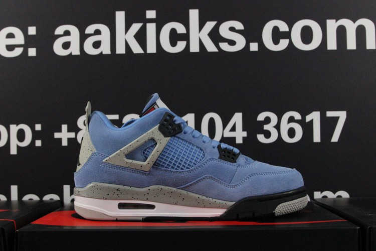 Air Jordans 4 Retro ‘University Blue’ CT8527-400